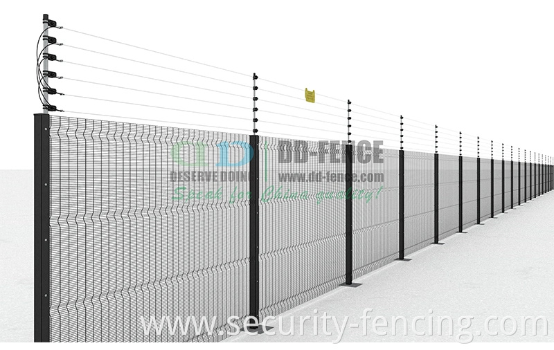 Solar Electric Fencing Energizer / Energiser Wire Security Alarm System Electric Fence for Farm Garden House Residential